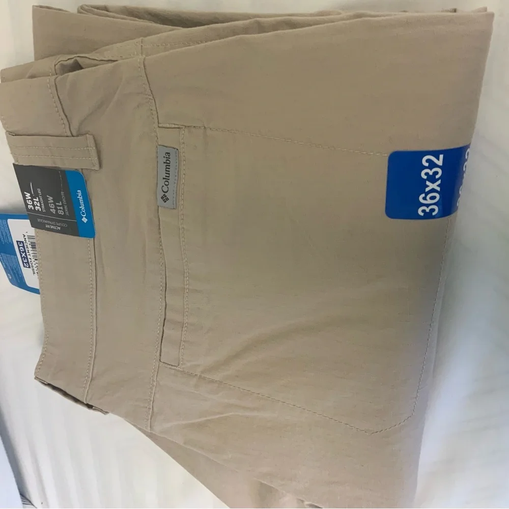 Columbia Men's pants active fit straight leg 36wx32w new - Picture 6 of 7